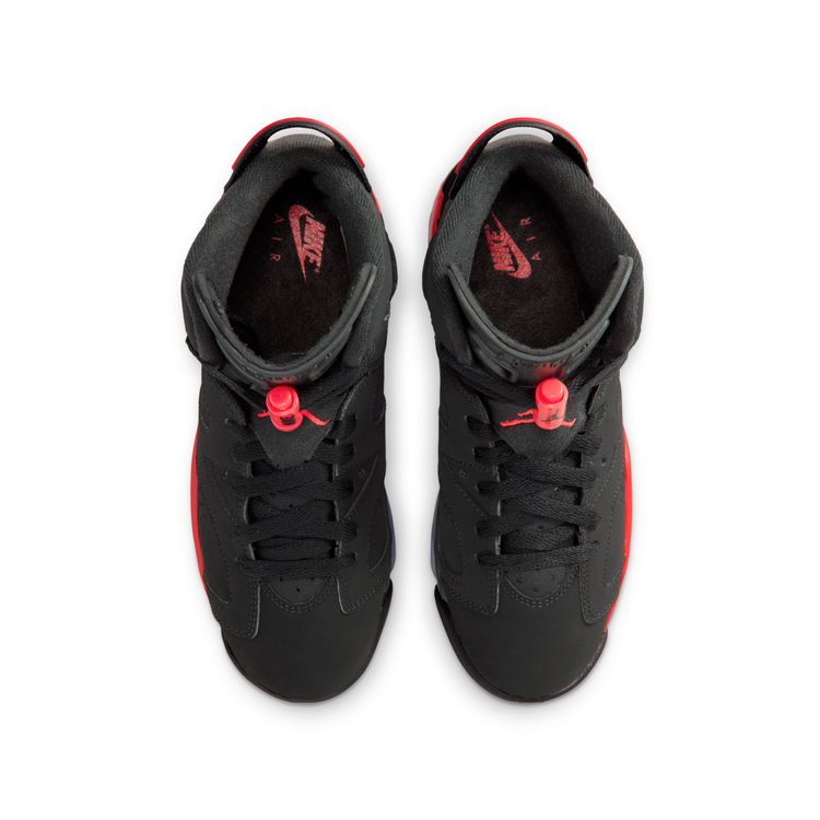 JORDAN BRAND SP26 2/14 AIR JORDAN 6 RETRO GS ブラック/ライトクリムゾン IQ1275-001