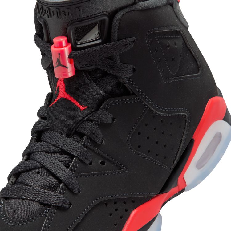 JORDAN BRAND SP26 2/14 AIR JORDAN 6 RETRO GS ブラック/ライトクリムゾン IQ1275-001