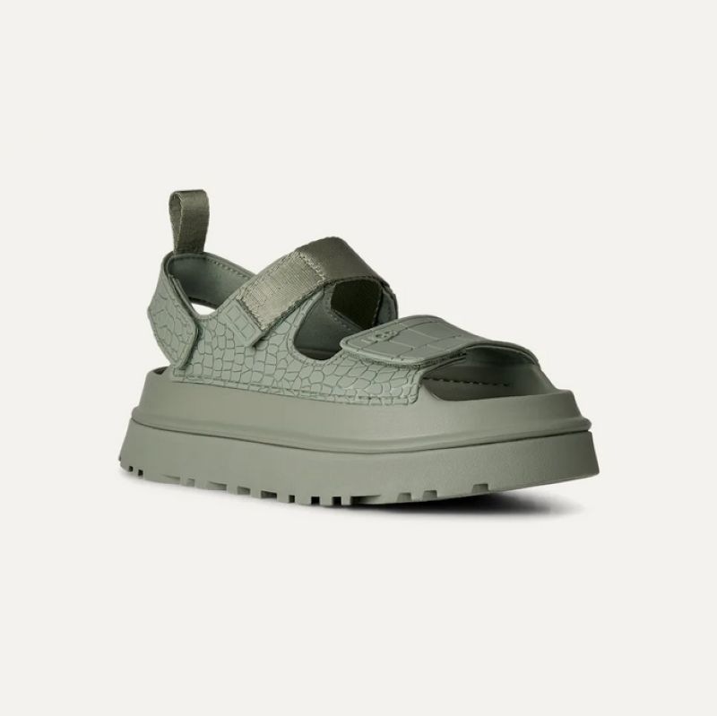 UGG S26 3/2 W GOLDENGLOW EMBOSSED ARTICHOKE 1175311-ART