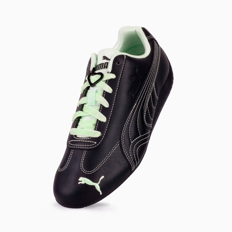 PUMA 26SU 4/1 SPEEDCAT POWERPUFFGIRLS PUMA BLACK-PUMA SILVER-GREEN 408101-01