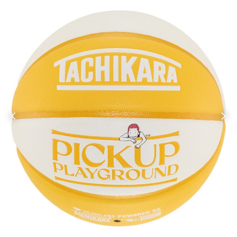 TACHIKARA 26 BASKETBALL PICK UP PLAYGROUND ×TACHIKARA BALL PACK SB7-5043 Yellow / White