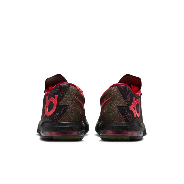 NIKE FA26 NIKE KD 6 ブラック/アトミックレッド-ミディアムオリーブ