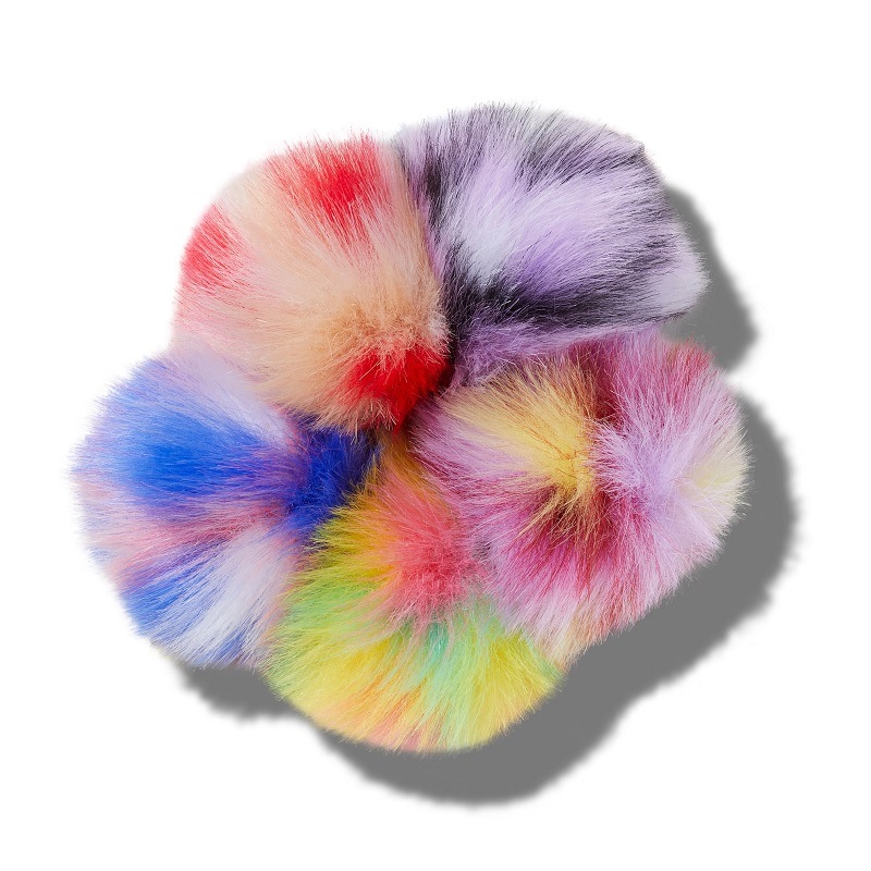 【ジビッツチャーム】【クロックス用アクセサリー】【5パック】crocs C/O クロックス ジビッツチャーム Jibbitz charms Dyed Puff 5 Pack 10012135 メンズ レディース キッズ アクセサリー