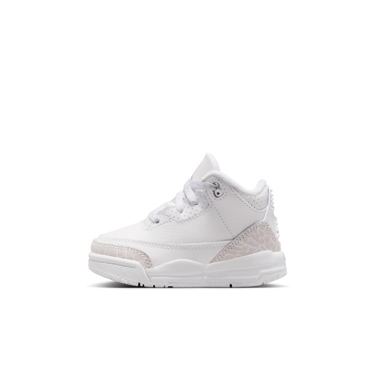 JORDAN BRAND FA25 7/5 JORDAN 3 RETRO TD ホワイト/メタリックシルバーホワイト DM0968-111