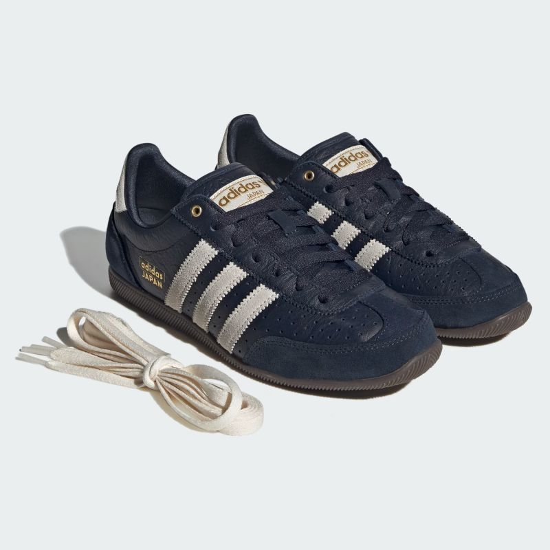 adidas 25Q4 JAPAN W ナイトネイビー/クリームホワイト/ゴールドメタリック KI1199