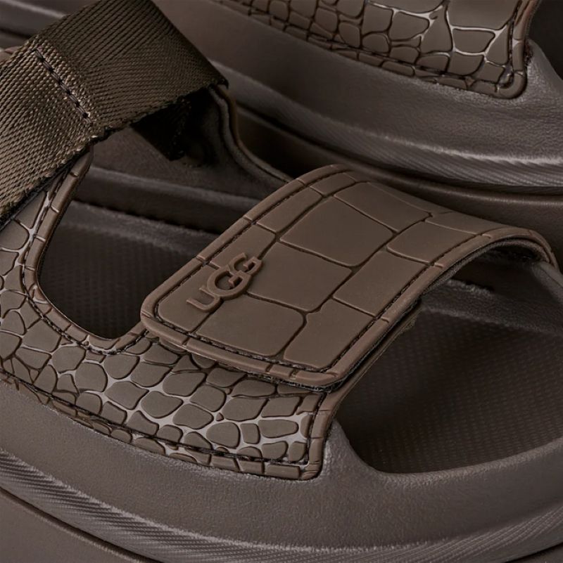 UGG S26 3/2 W GOLDENGLOW EMBOSSED DENSE SMOKE 1175311-DNSS