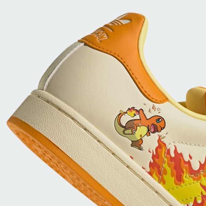 adidas 26Q4 9/15 adidas SUPERSTAR II クリームホワイト/ショックイエロー/オレンジ KI2855