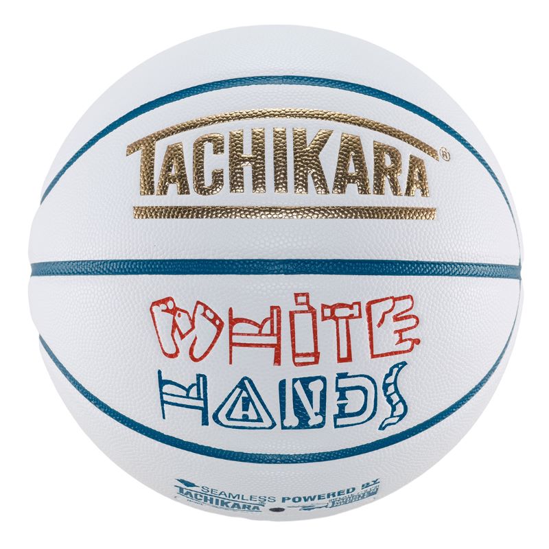 TACHIKARA BASKETBALL WHITE HANDS SB7-208 ホワイト ネイビー レッド