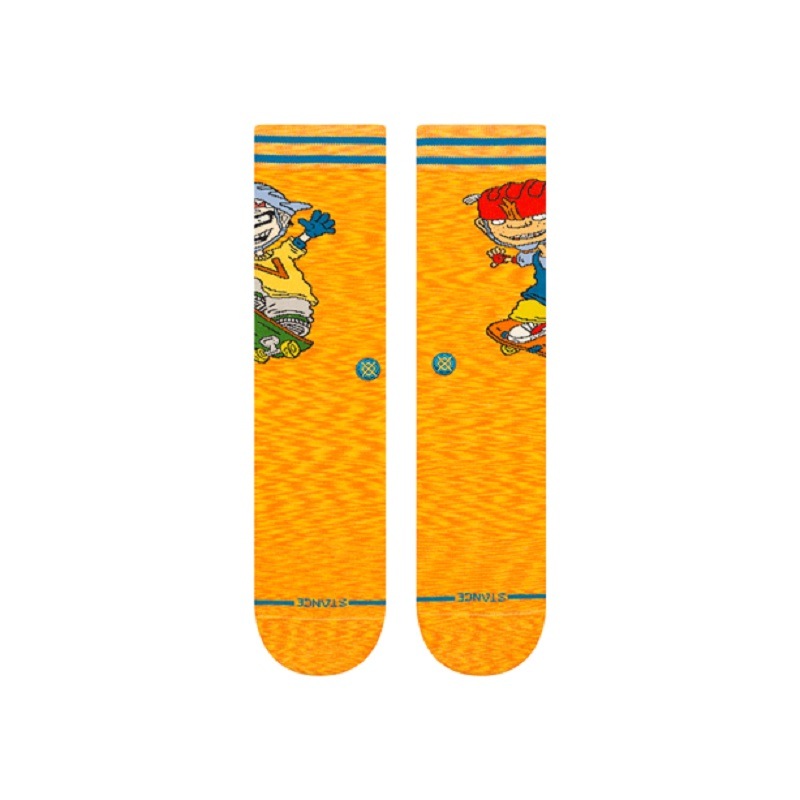 STANCE 25FA SAM AND TWISTER CREW ORANGE A545C25SAM#ORA A545C25SAM-ORA