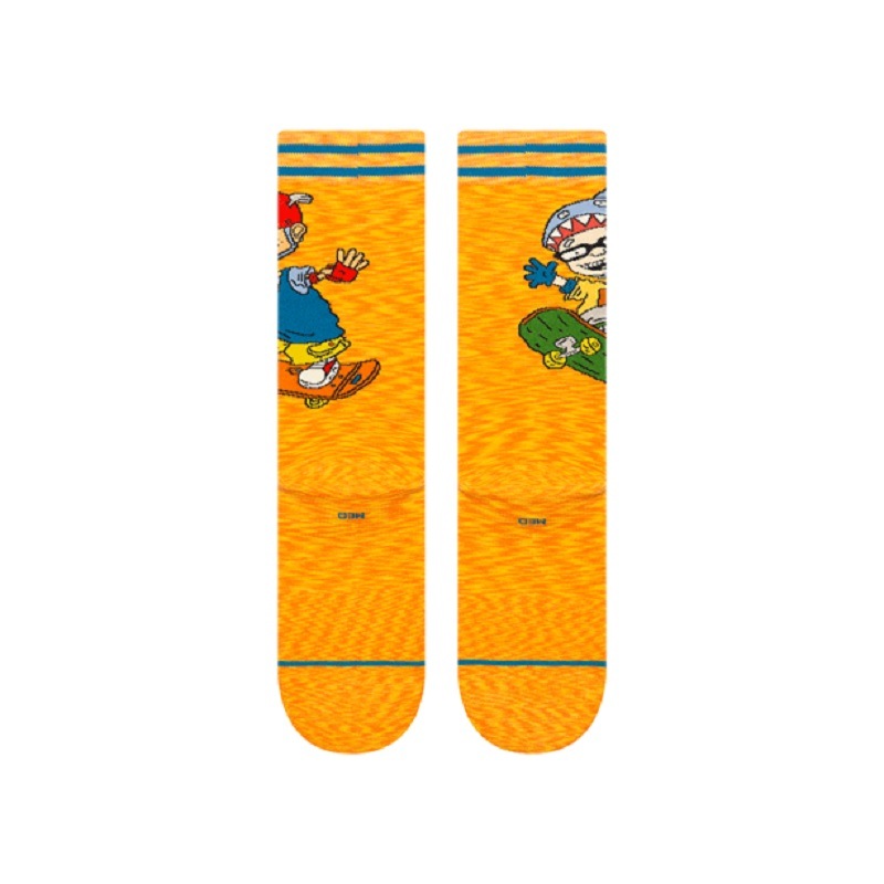 STANCE 25FA SAM AND TWISTER CREW ORANGE A545C25SAM#ORA A545C25SAM-ORA