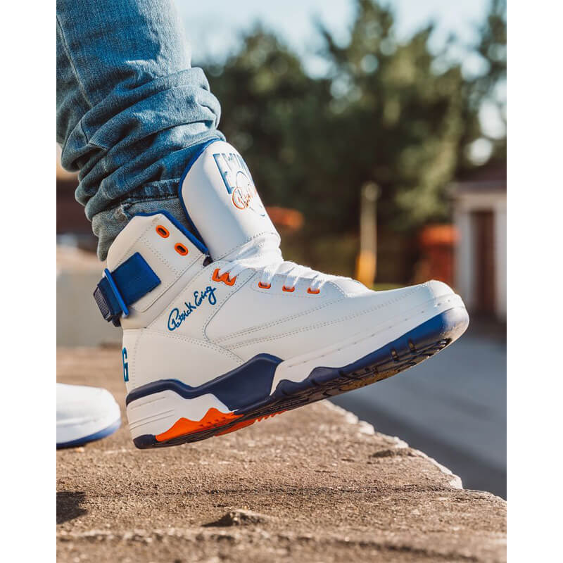 EWING 25FW EWING 33 HI OG WHITE/BLUE/ORANGE PEWF-001-WBO