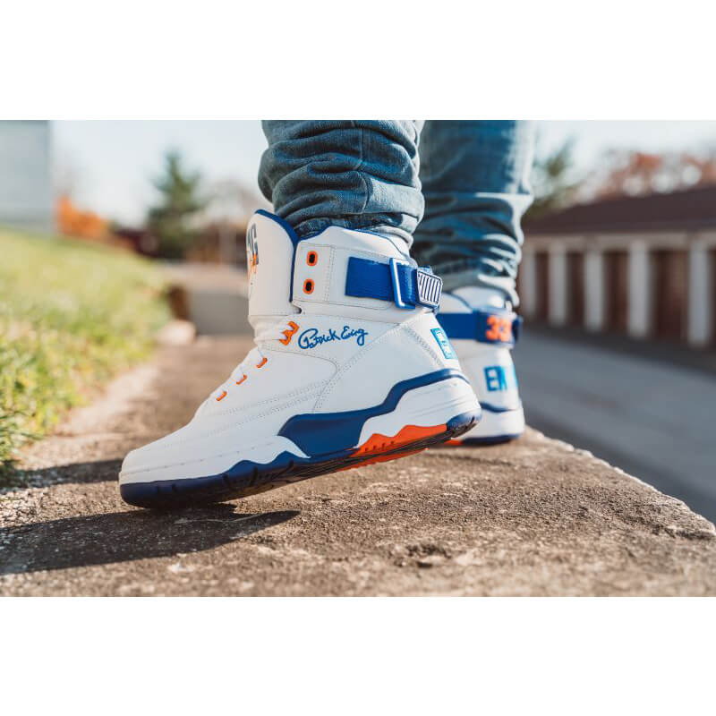 EWING 25FW EWING 33 HI OG WHITE/BLUE/ORANGE PEWF-001-WBO