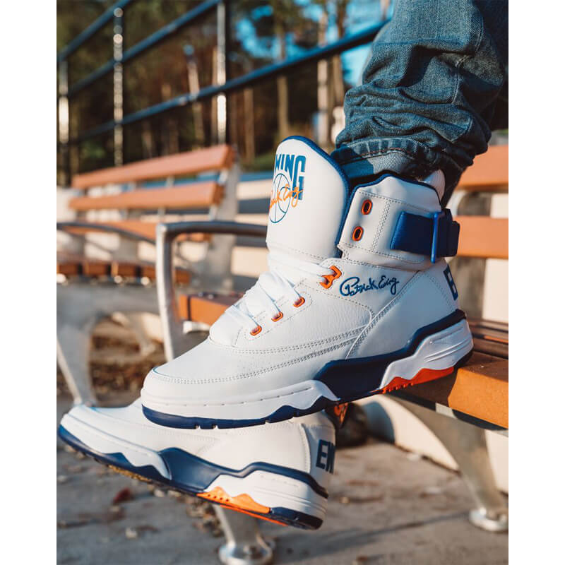 EWING 25FW EWING 33 HI OG WHITE/BLUE/ORANGE PEWF-001-WBO