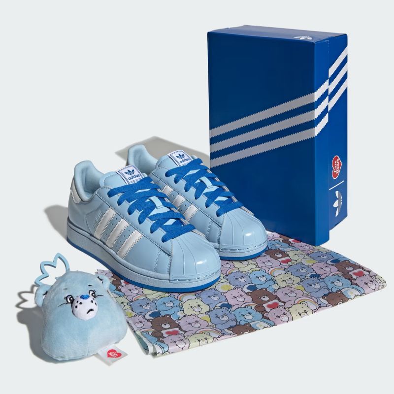 adidas 26Q3 7/15 adidas SUPERSTAR II W クリアスカイ/フットウェアホワイト/ブルーバード KK4865