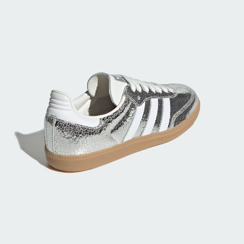 ☆KOTOMI☆adidas Samba OG W ホワイト/シルバー adidasアディダス SAMBA OG サンバ ホワイトシルバー (adidas