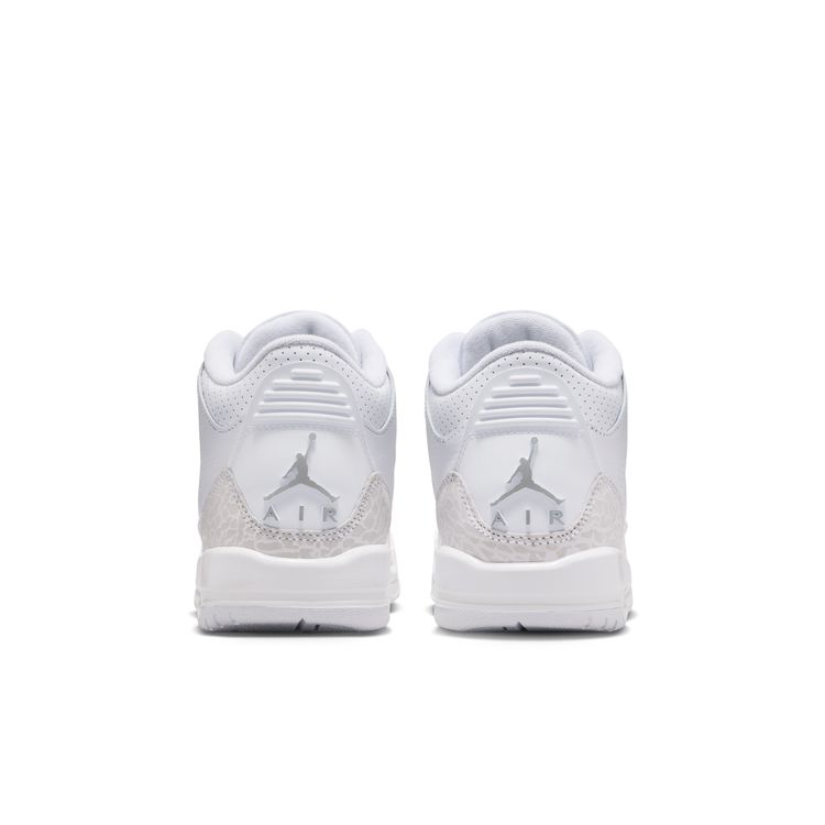 JORDAN BRAND FA25 7/5 AIR JORDAN 3 RETRO GS ホワイト/メタリックシルバーホワイト DM0967-111