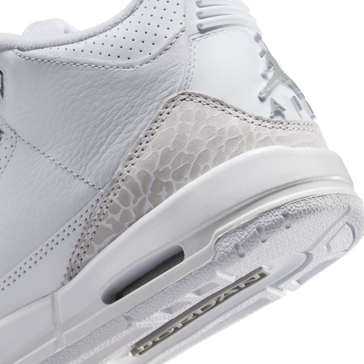 JORDAN BRAND FA25 7/5 AIR JORDAN 3 RETRO GS ホワイト/メタリックシルバーホワイト DM0967-111