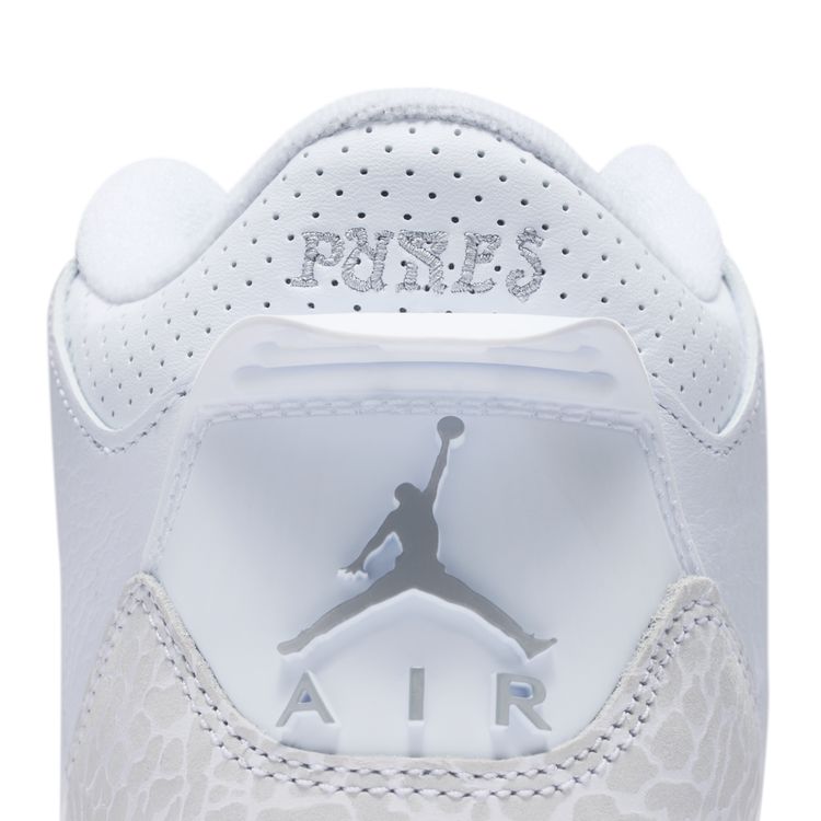 JORDAN BRAND FA25 7/5 AIR JORDAN 3 RETRO GS ホワイト/メタリックシルバーホワイト DM0967-111