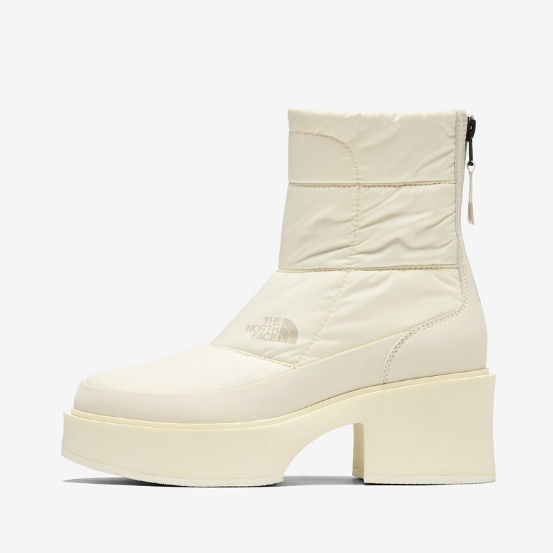 THE NORTH FACE F25 W Kalmia Nuptse Boots WP ガーデニアホワイト×ガーデニアホワイト NFW52474-GG