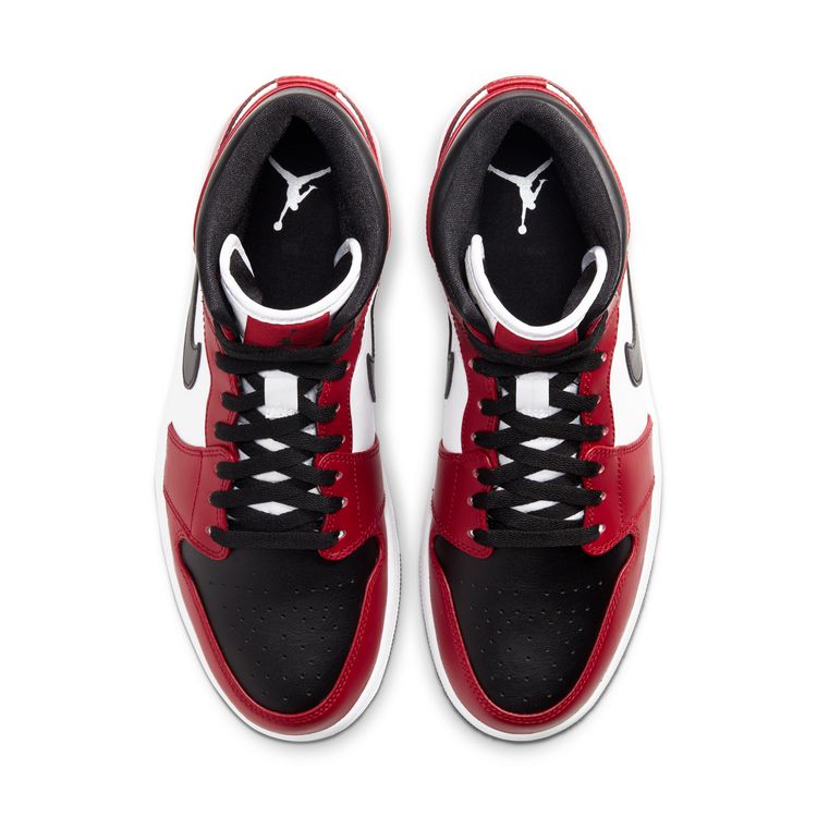 JORDAN BRAND SU26 AIR JORDAN 1 MID ブラック/ブラック-ジムレッド 554724-069