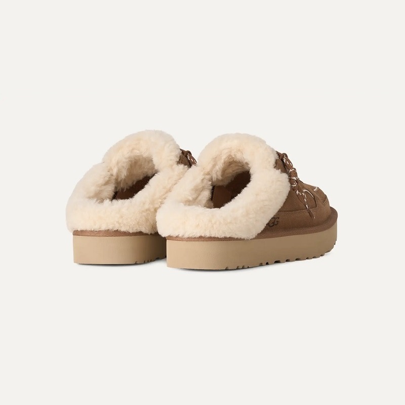 UGG AW26 7/1 W LOWMEL MULE CHESTNUT 1180313-CHE