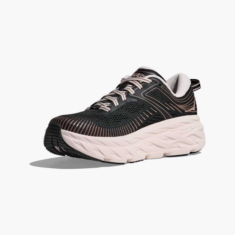 HOKA S26 1/30 W BONDI 7 BLACK / ROSECREAM 1110519-BCKRS｜アメ横