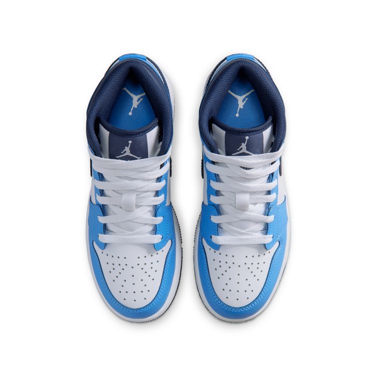 JORDAN BRAND SU26 AIR JORDAN 1 MID GS ユニバーシティブルー/ミッドナイトネイビー-ホワイト DQ8423-405