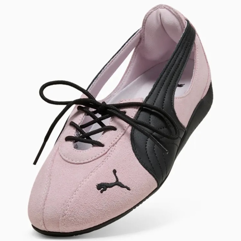 PUMA 26AU SPEEDCAT BALLET NOVA WNS POWDER PINK-PUMA BLACK 408340