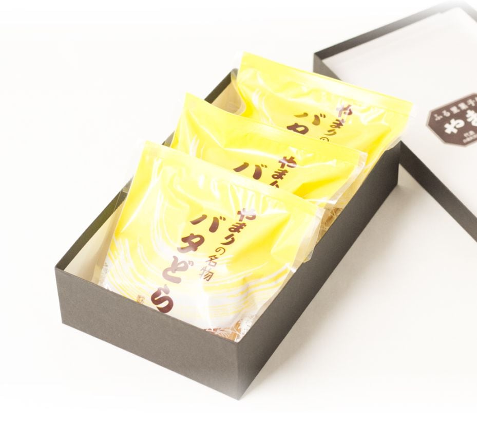 こだわりどら焼き（３個入り）バタどら【通常商品】