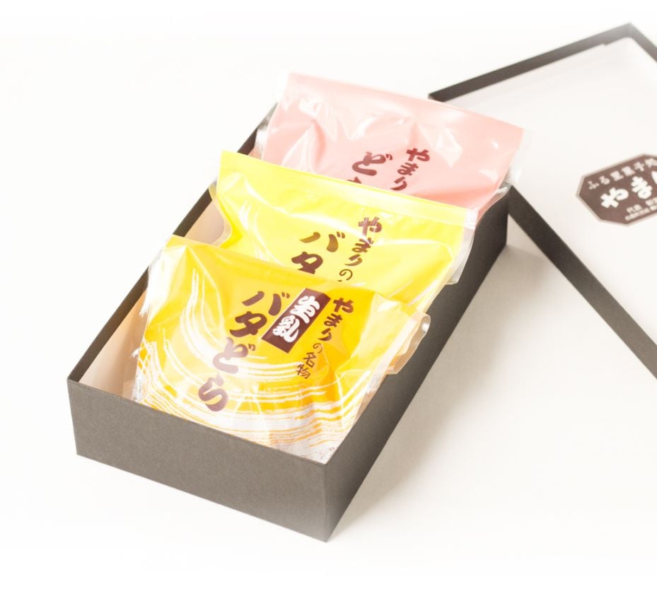 こだわりどら焼き 詰め合わせ（３個入り）どら・バタ・生乳【通常商品】