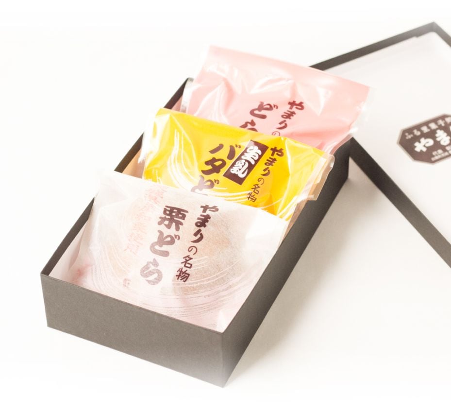 こだわりどら焼き 詰め合わせ（３個入り）どら・生乳バタどら・茨城県産和栗どら【通常商品】