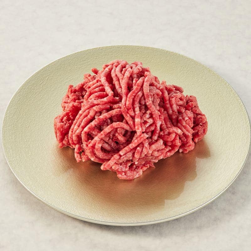 黒毛和牛粗挽きミンチ | カレー肉・ミンチ・スジ | やまさん牛