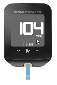 フリースタイルプレシジョンネオ 71386-80 本体のみ 血糖値測定器