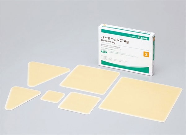 バイオヘッシブ Ag 1号サイズ 60x60mm 18941 10枚入 抗菌性