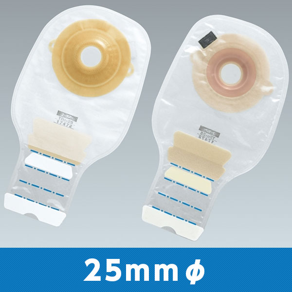 ユーケアー TDc 17472 25mmφ ストーマ有効径21～24mm 脱臭フィルター