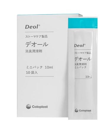 デオール 消臭潤滑剤 ミニパック 9322 10ml 10袋 コロプラスト【返品