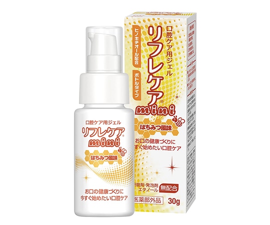 口腔ケア用ジェル リフレケアmini はちみつ風味 30g 1本【返品不可