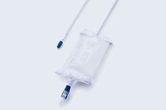 クリニーレッグパック　20セット クリニーレッグバッグ NSタイプ 500ml 800 001 4807 未滅菌 1箱5