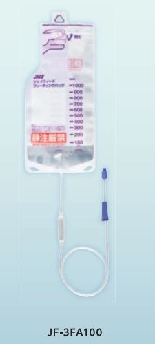 ジェイフィード フィーディングバッグ JF-3FA100 1000ml DEHPフリー 1