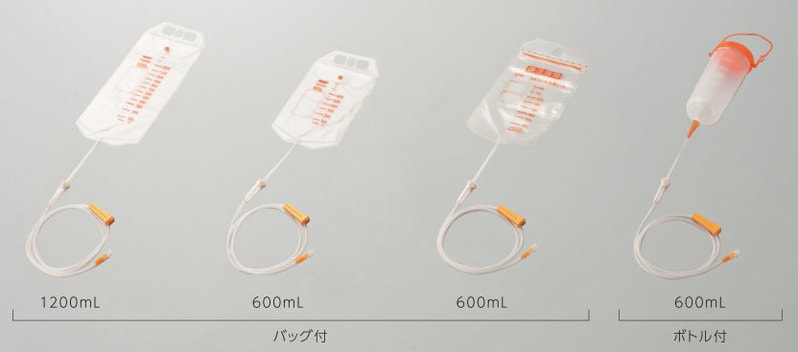 ネオフィード栄養セット クリアフィード Eバッグ付き 600-P SB 25050 1