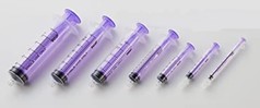 ネオフィードシリンジ 30mL キャップ付 26313 パープル 1箱25本 トップ