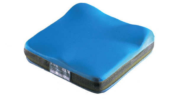 アルケア リフレア 高通気性車いすクッション スカイブルー 標準サイズ 高通気性車いすクッション リフレア 厚さ7.5cm（後側10cm）×縦39cm×横