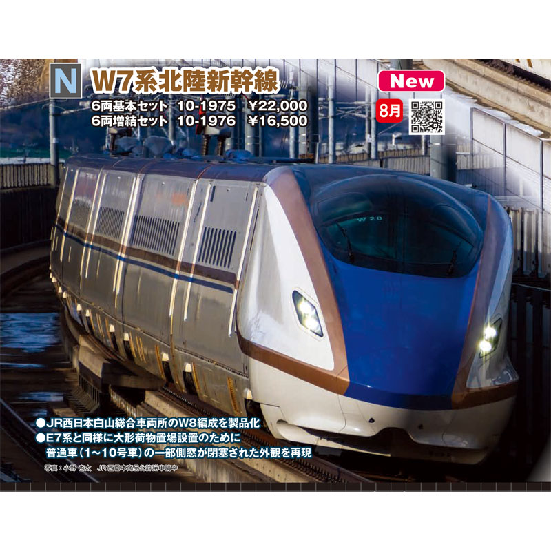 □予約品□ 【シール貼付済】 (N) 10-1975・10-1976 W7系 北陸新幹線 