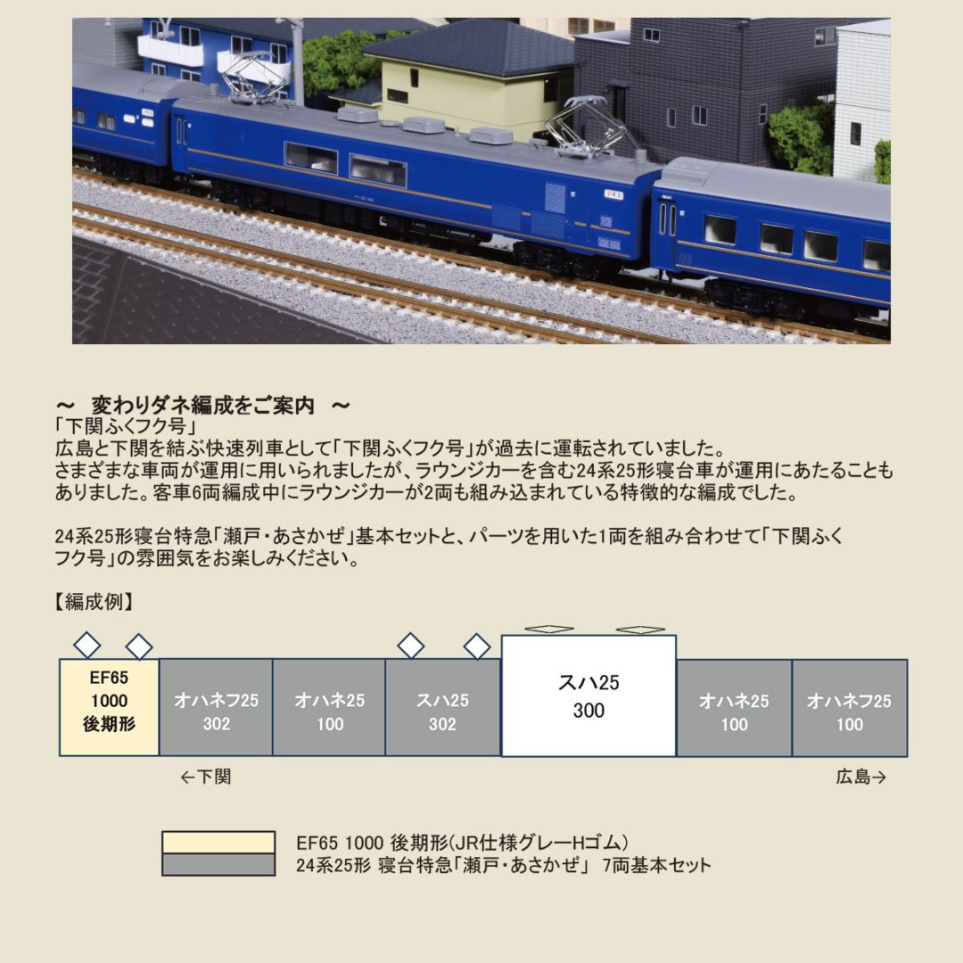 □予約品□ 【Assy組立品】 (N) 5193-1SA スハ25 302 瀬戸 | Nゲージ