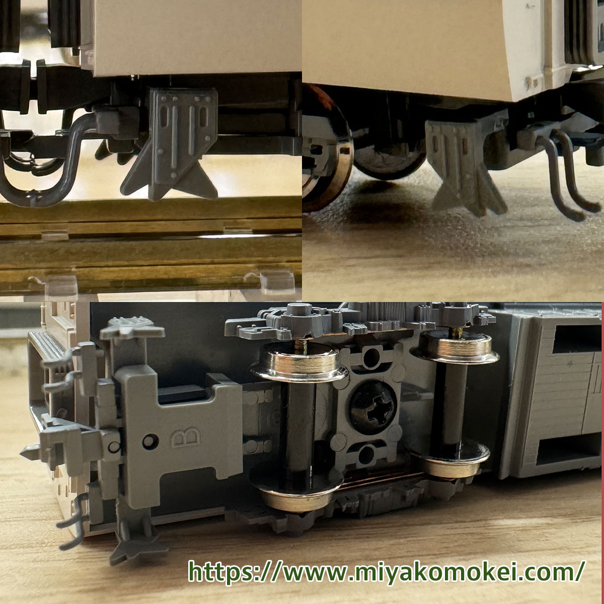 N) Z04-10899 681系 車端部床下機器B ※メール便対応商品 | Nゲージ