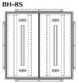 �ޥ���ϥå� BH-8S 600x1200 �極��̵