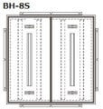 �ޥ���ϥå� BH-8S 650x1250 �極��̵