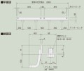 ステンボルト固定受枠ST5-60A