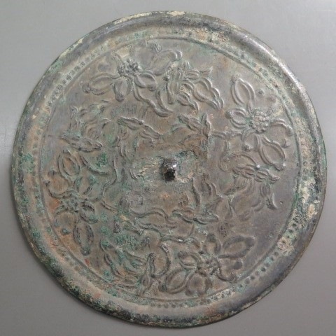中国古鏡】 宋 草花文鏡 （美品） | すべての商品 | ヤマト