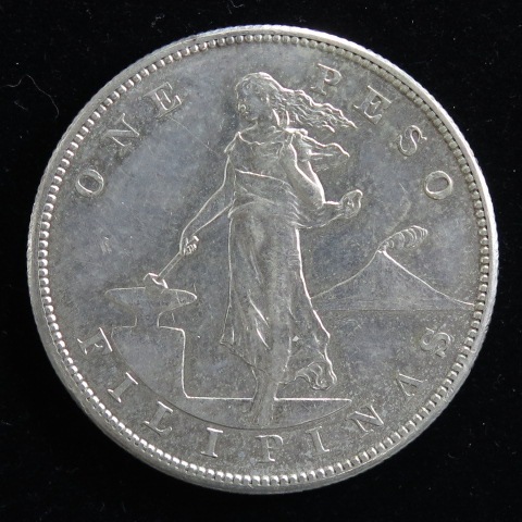 外国銭】 フィリピン 1ペソ銀貨 1904年 （極美品） | 世界のコイン 